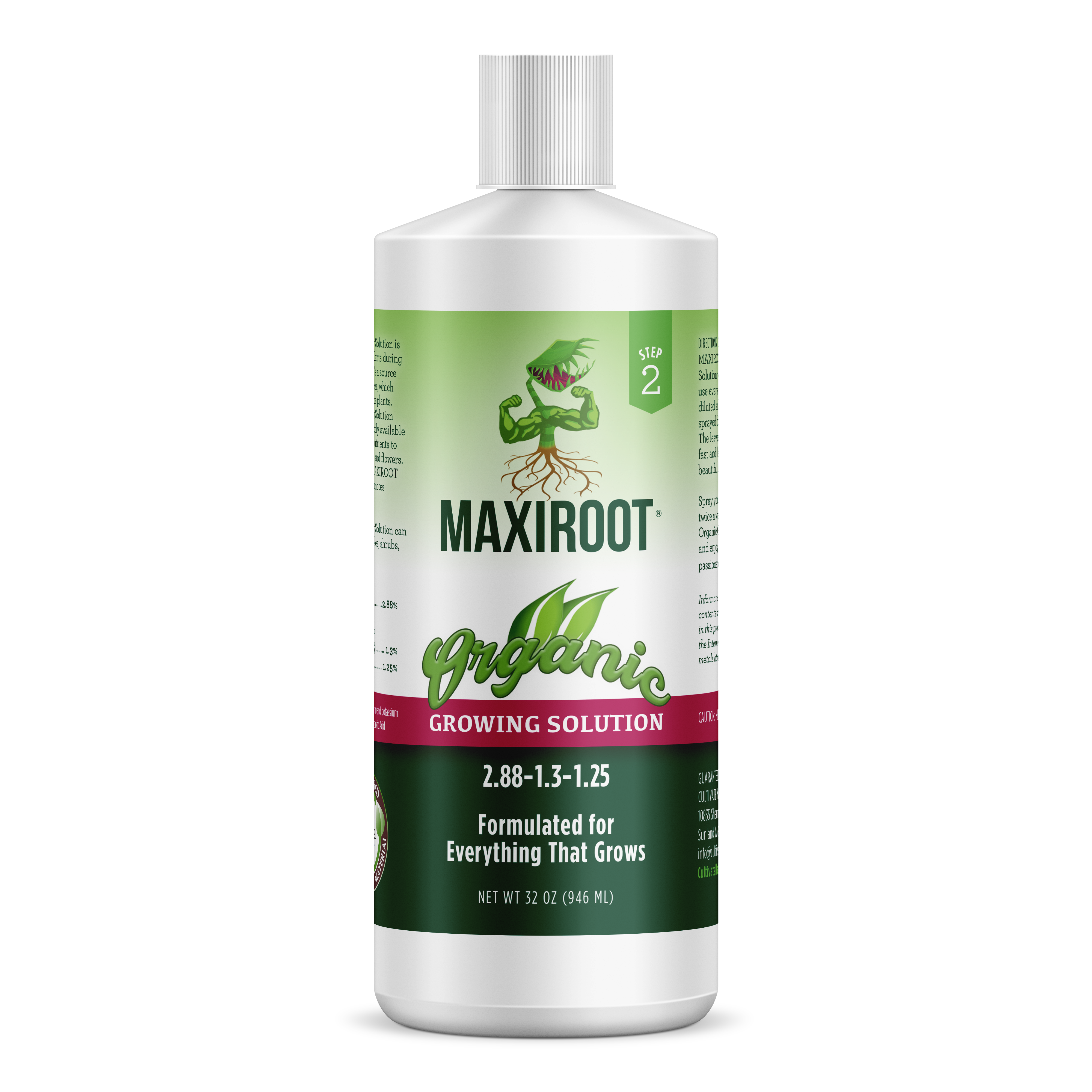 Maxiroot Organic Growing Fertilizer